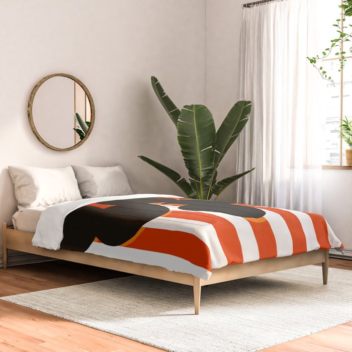 Still life - red stripe Comforter Gallery Image 2