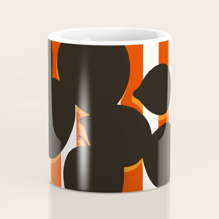 Still life - red stripe Coffee Mug Gallery Image 4
