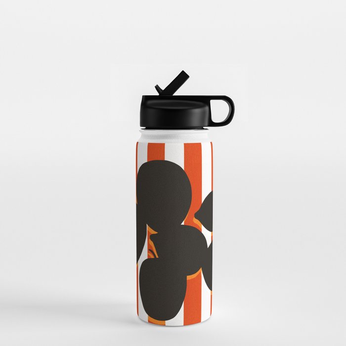 Still life - red stripe Water Bottle Gallery Image 1
