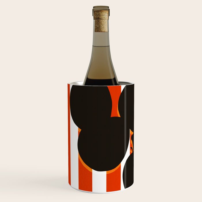 Still life - red stripe Wine Chiller Gallery Image 2