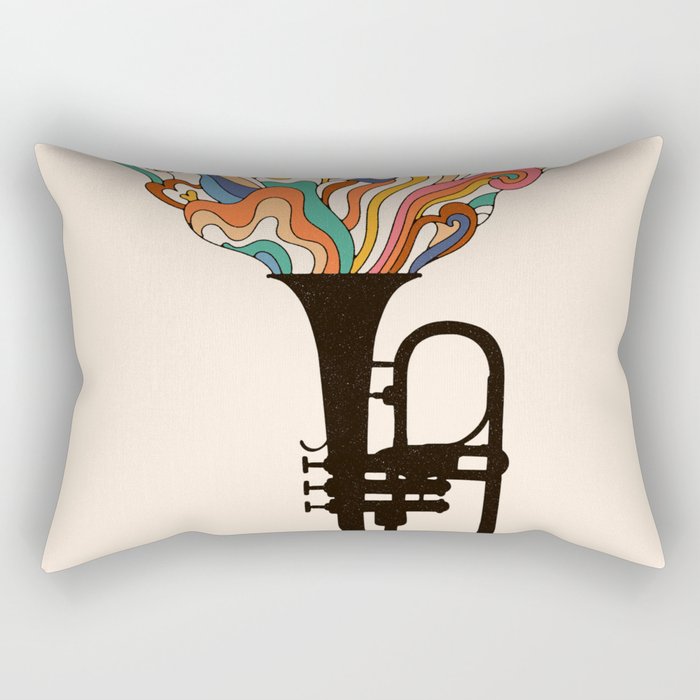Jazz ! Rectangular Pillow Gallery Image 2