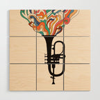 Jazz ! Wood Wall Art Gallery Image 1