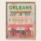New Orleans French Quarter Art Serving Tray Gallery Image 1