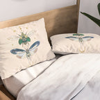 Moon insects Pillow Sham Gallery Image 2