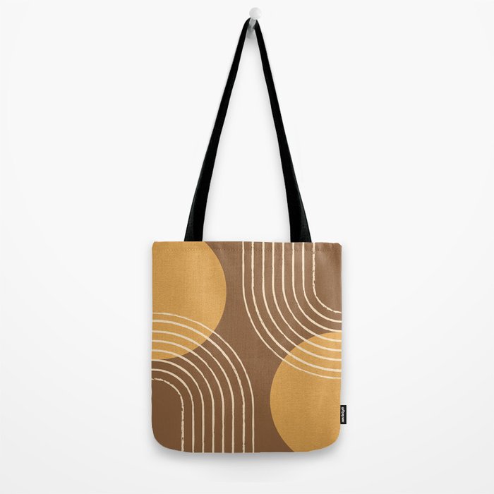 Sun Arch Double - Gold Brown Tote Bag Gallery Image 2