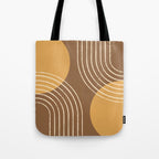 Sun Arch Double - Gold Brown Tote Bag Gallery Image 1