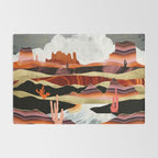 Coral Desert Lake Rug Gallery Image 2