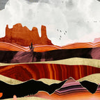 Coral Desert Lake Coffee Mug Gallery Image 2