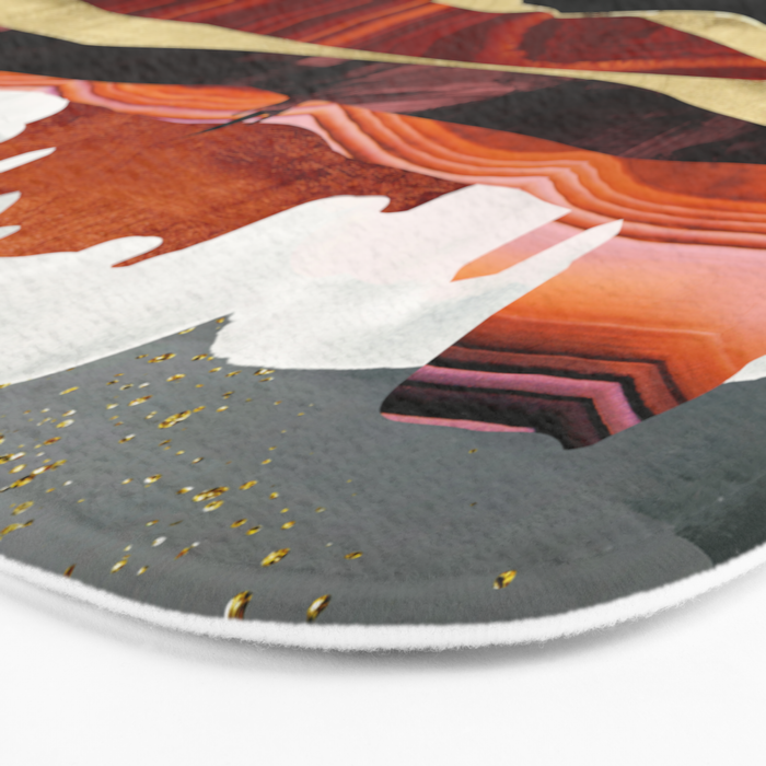 Coral Desert Lake Bath Mat Gallery Image 3
