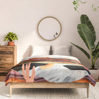 Coral Desert Lake Comforter Gallery Image 3