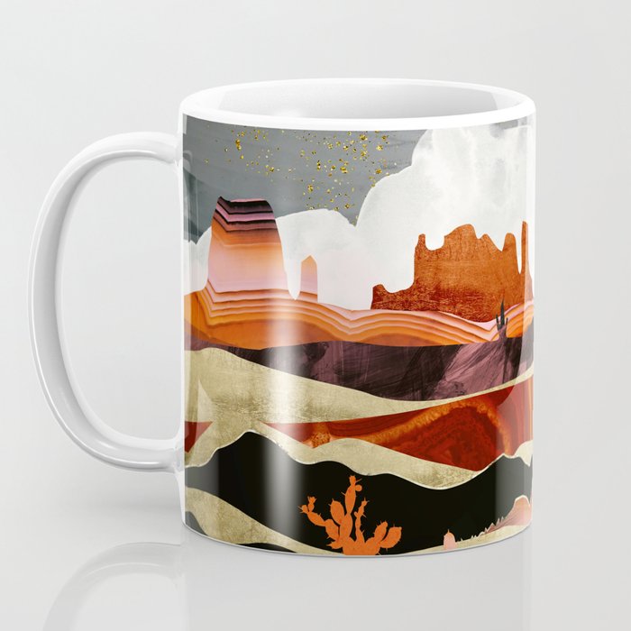 Coral Desert Lake Coffee Mug Gallery Image 3