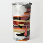 Coral Desert Lake Travel Mug Gallery Image 2
