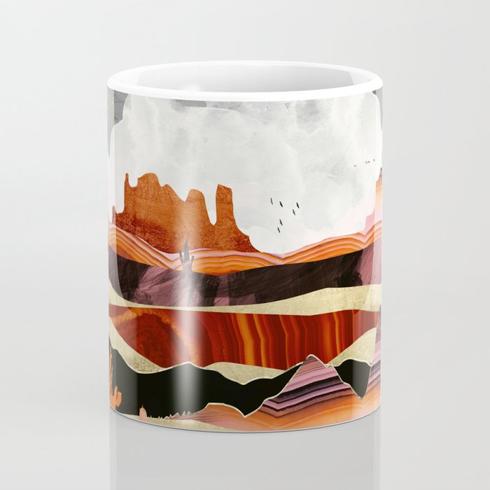 Coral Desert Lake Coffee Mug Gallery Image 4