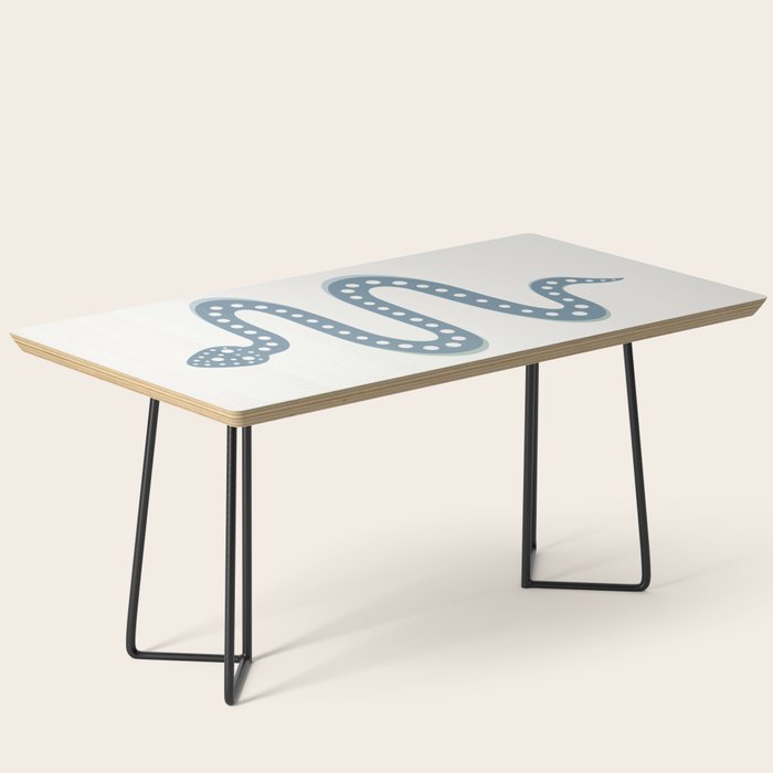 Minimal Snake - Blue Coffee Table Gallery Image 1