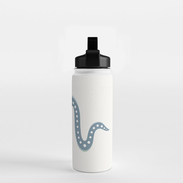 Minimal Snake - Blue Water Bottle Gallery Image 2