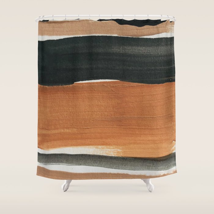 abstract minimal 12 Shower Curtain Gallery Image 1