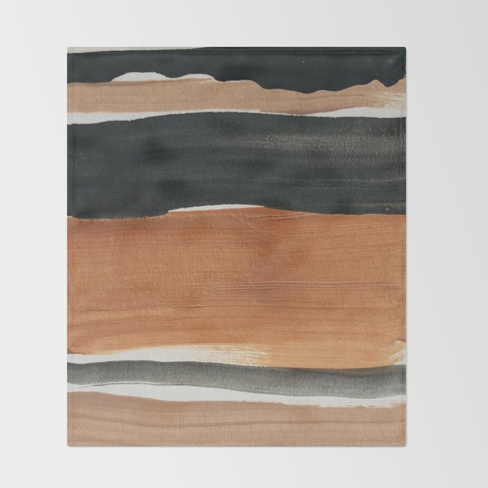 abstract minimal 12 Throw Blanket Gallery Image 2