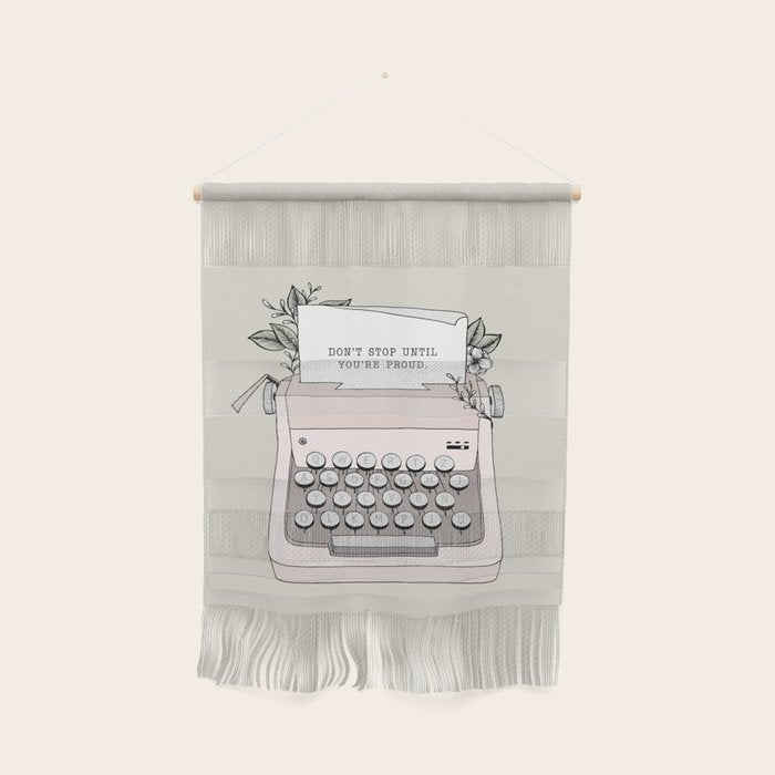 Don't Stop Wall Hanging Gallery Image 1
