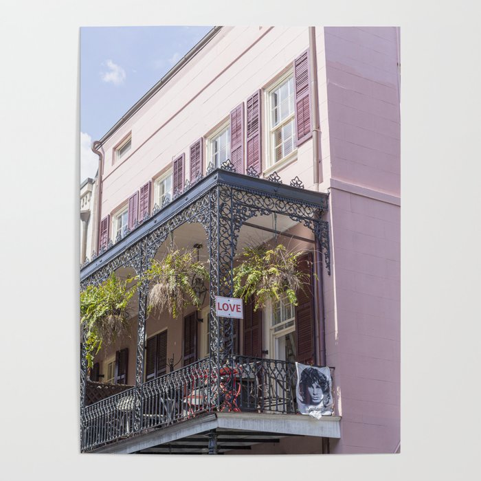 Love, New Orleans II x New Orleans French Quarter Photography Poster Gallery Image 4