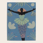 Celestial Balance Lapis Blue Poster Gallery Image 4