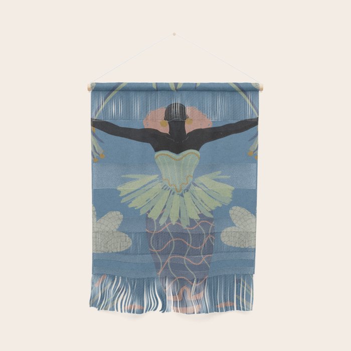 Celestial Balance Lapis Blue Wall Hanging Gallery Image 1