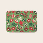 Ugly Christmas Sweaters Pattern Bath Mat Gallery Image 1