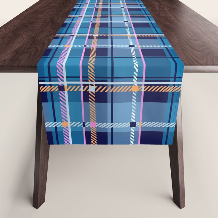 Tartan Motif Style B Table Runner Gallery Image 1