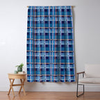 Tartan Motif Style B Window Curtain Gallery Image 5