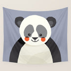 Giant Panda, Animal Portrait Wall Tapestry Gallery Image 4