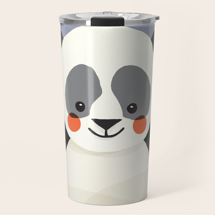 Giant Panda, Animal Portrait Travel Mug Gallery Image 1