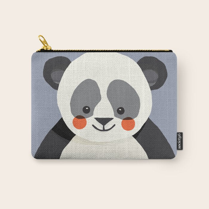 Giant Panda, Animal Portrait Carry All Pouch Gallery Image 1