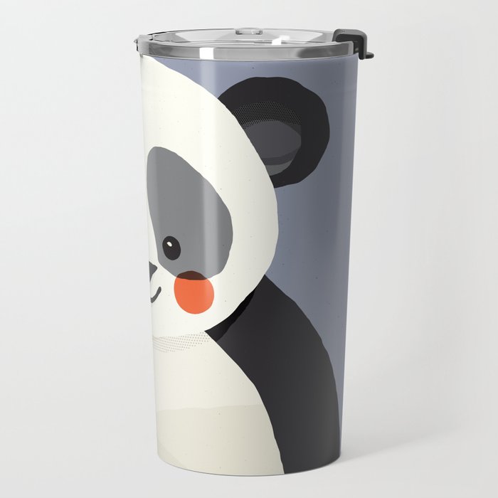 Giant Panda, Animal Portrait Travel Mug Gallery Image 2