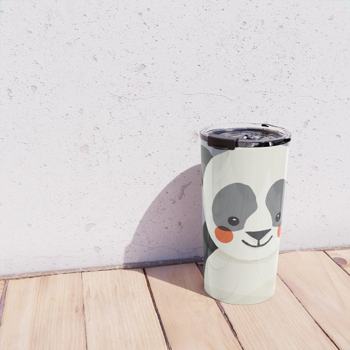 Giant Panda, Animal Portrait Travel Mug Gallery Image 4