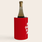 Merry Christmas Ya Filthy Animal, Funny, Saying Wine Chiller Gallery Image 2