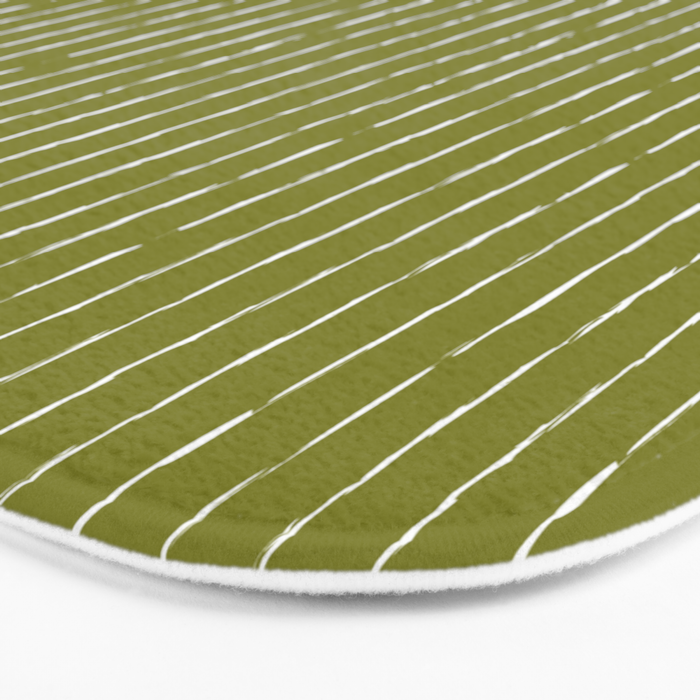 Lines II (Matcha Green) Bath Mat Gallery Image 3