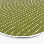Lines II (Matcha Green) Bath Mat Gallery Image 3