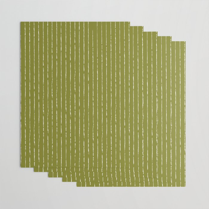 Lines II (Matcha Green) Wrapping Paper Gallery Image 3