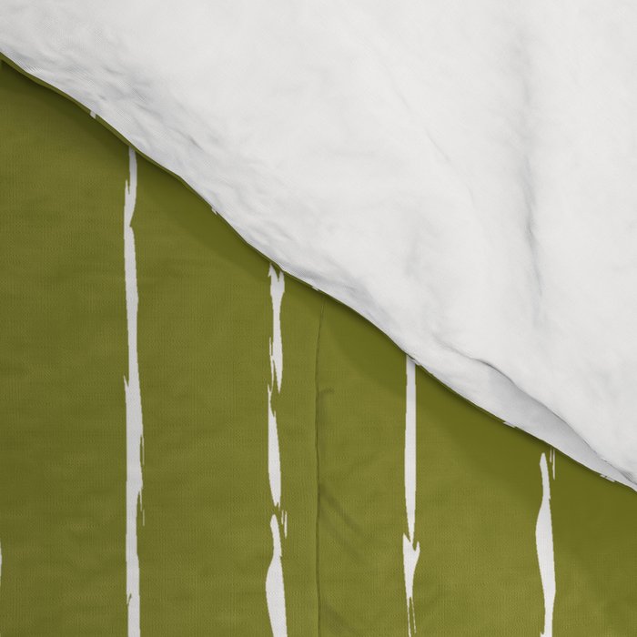 Lines II (Matcha Green) Comforter Gallery Image 4