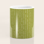 Lines II (Matcha Green) Coffee Mug Gallery Image 4