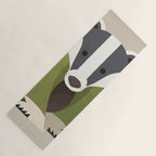 Whimsy Badger Yoga Mat Gallery Image 1