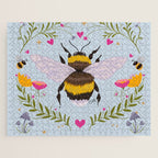 Bumblebee Garden Jigsaw Puzzle Gallery Image 1