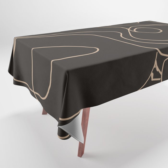Gentle Abstract Line 1 Tablecloth Gallery Image 1