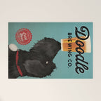 Goldendoodle Labradoodle Beer Welcome Mat Gallery Image 1