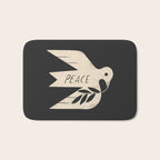 Peace Dove Bath Mat Gallery Image 1