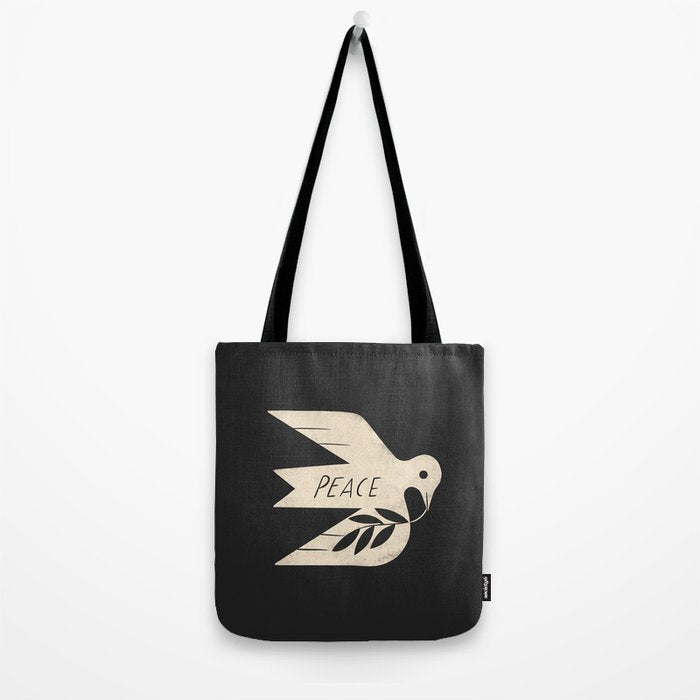 Peace Dove Tote Bag Gallery Image 2