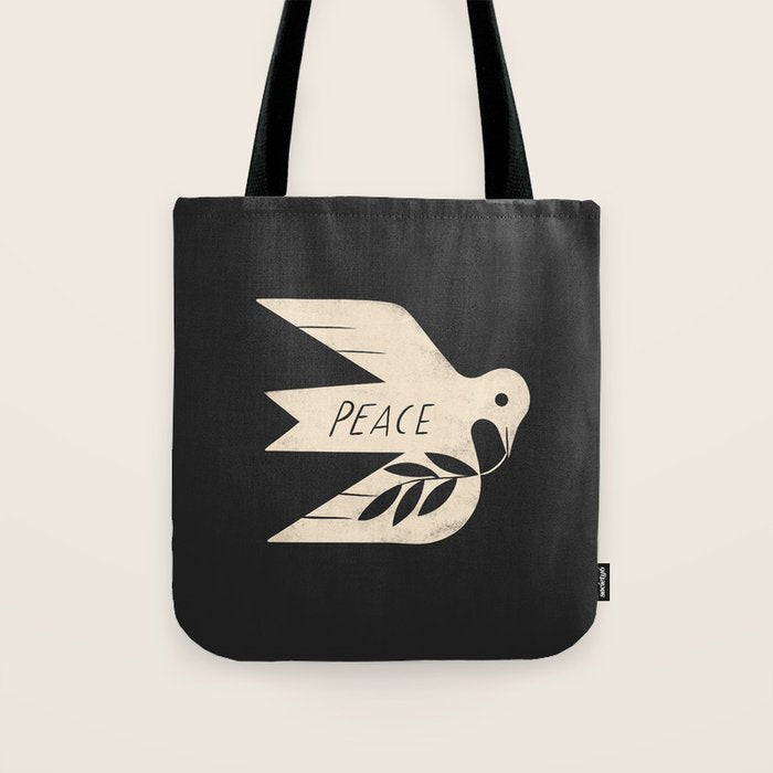 Peace Dove Tote Bag Gallery Image 1
