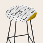 yellow meouw Stool Gallery Image 2