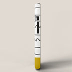 yellow meouw iPhone Case Gallery Image 2
