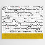 yellow meouw Jigsaw Puzzle Gallery Image 1