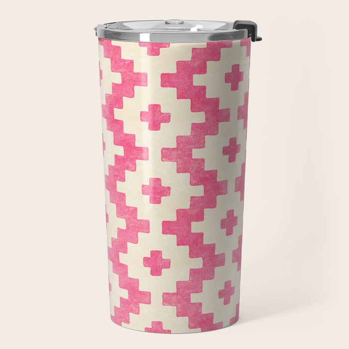 Taos - pink Travel Mug Gallery Image 2